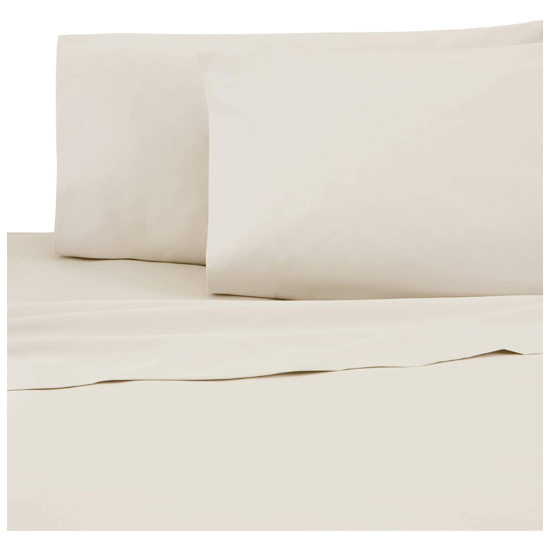 Sateen King Pillowcase Pair - (Ivory)