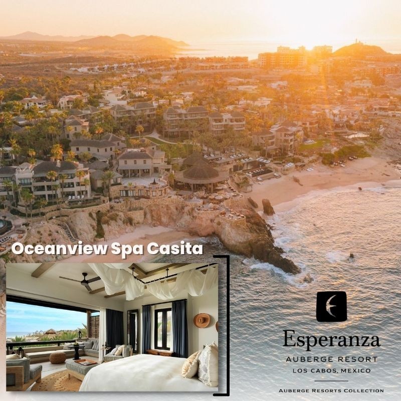 Cabo San Lucas, Mexico
5 Night Stay
Ocean View Spa Casita