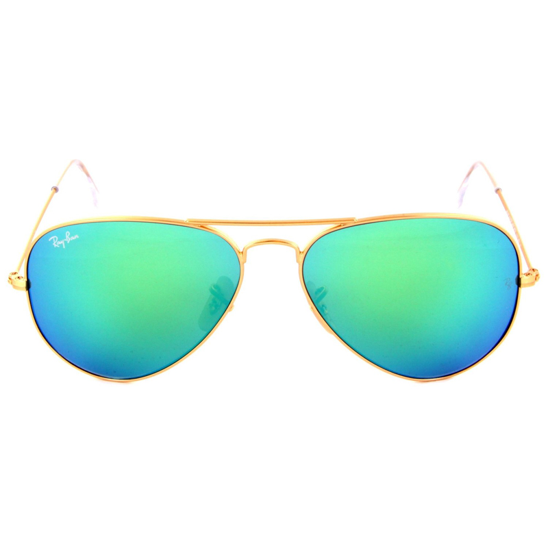 Aviator Unisex Sunglasses - (Green Flash)