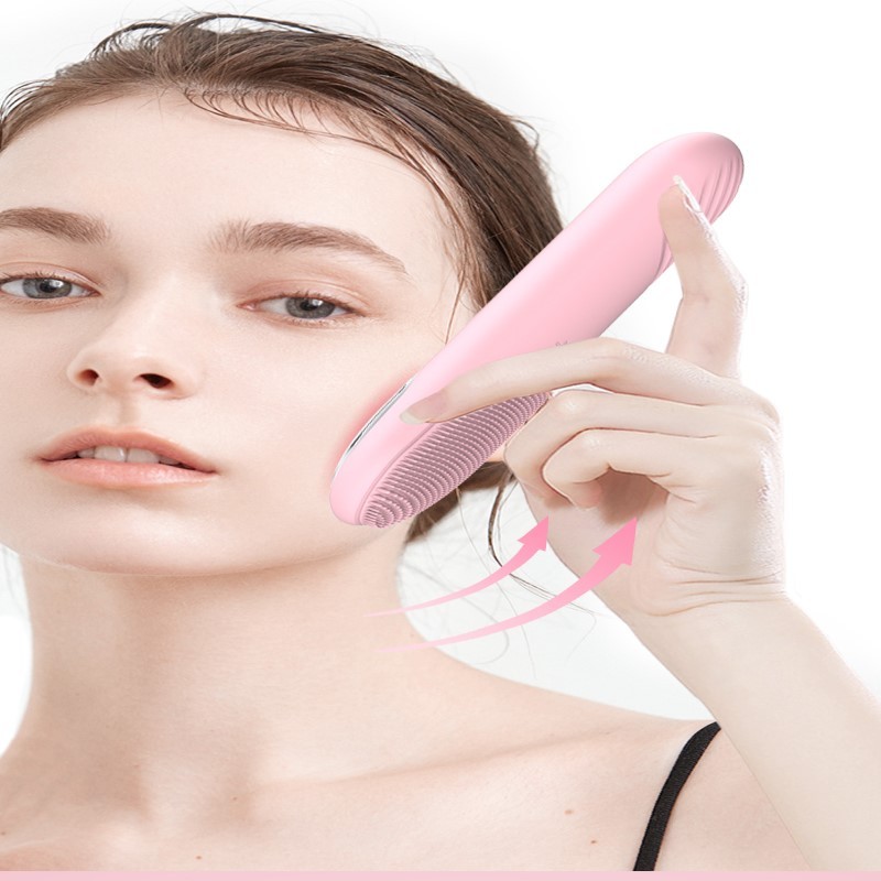 Hot Compress Red/Blue Light Cleansing Massager