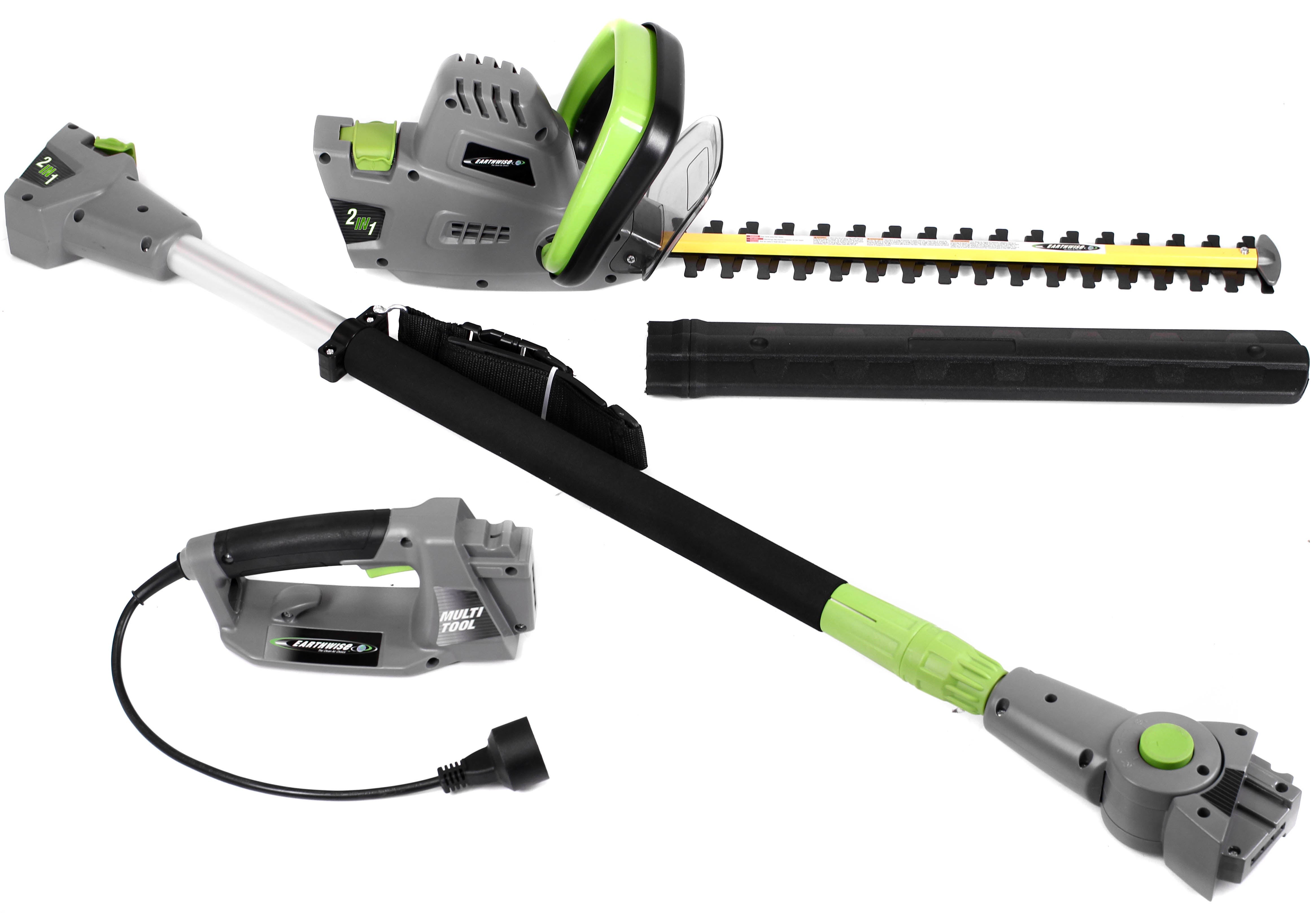 2-in-1 Convertible Pole Hedge Trimmer