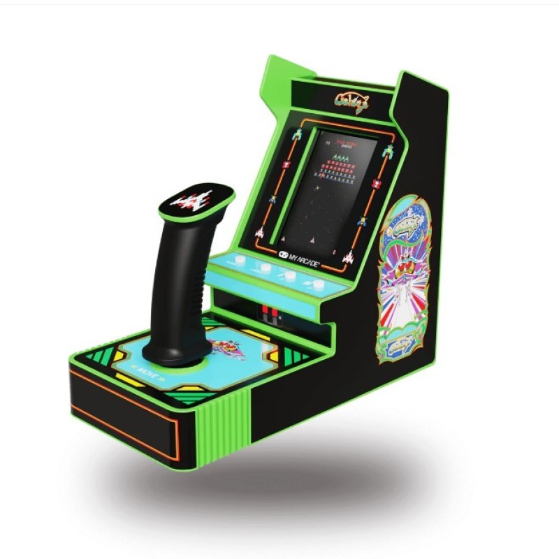 JOYSTICK PLAYER GALAGA PORTABLE RETRO ARCADE (2 GAMES IN 1)