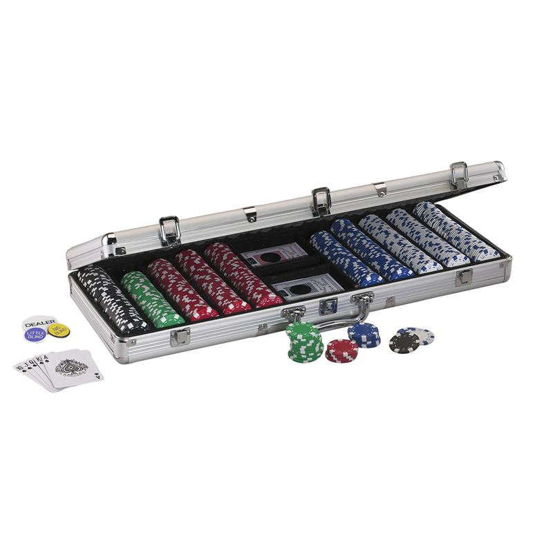 Texas HoldEm Dice Poker Chip Set - (500 Count)