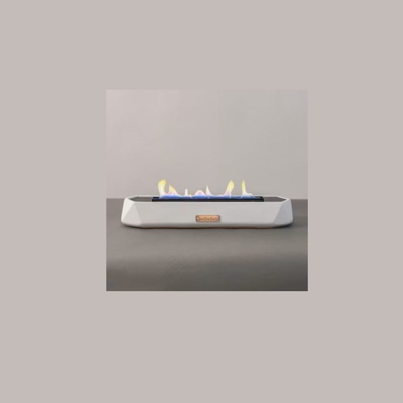The Runner Tabletop Fire Bowl - White