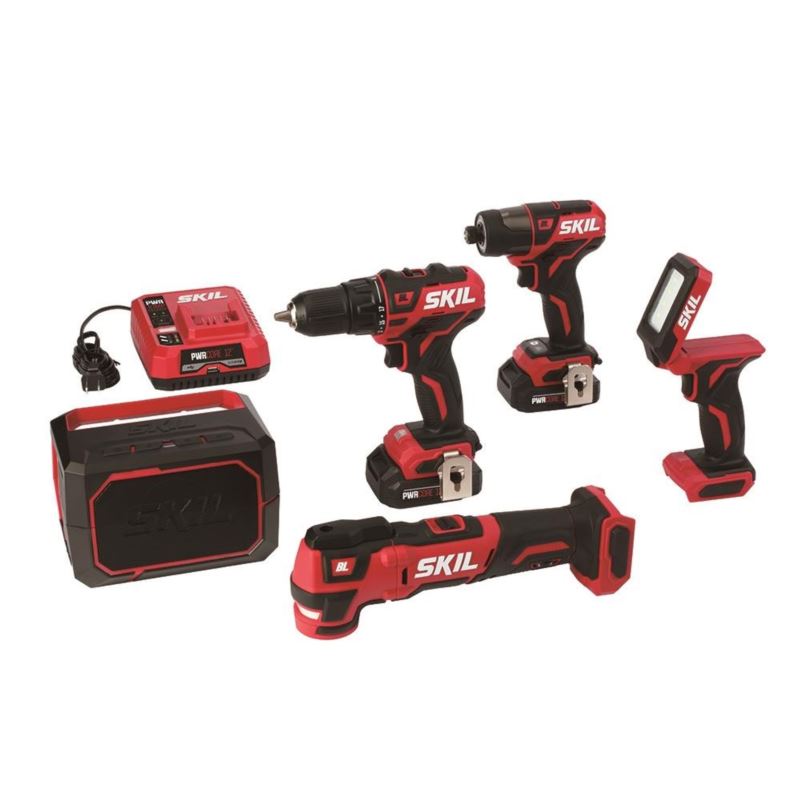 PWRcore 12v Brushless 5 - Tool Cordless Combo Kit