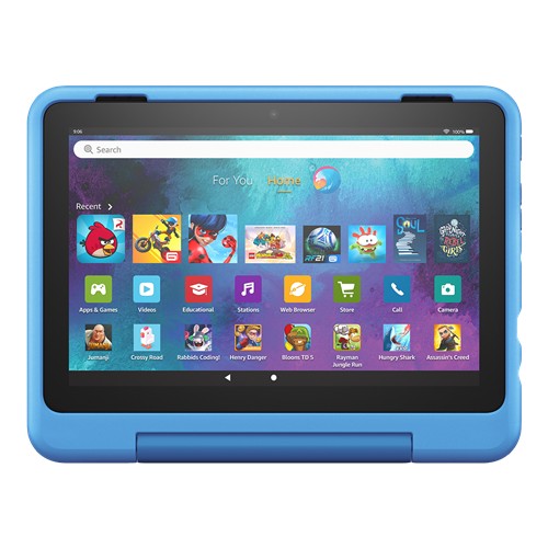 Amazon Fire HD 8 Kids Pro Tablet - 32 GB Cyber Blue, Ages 6-12 (12th Generation)