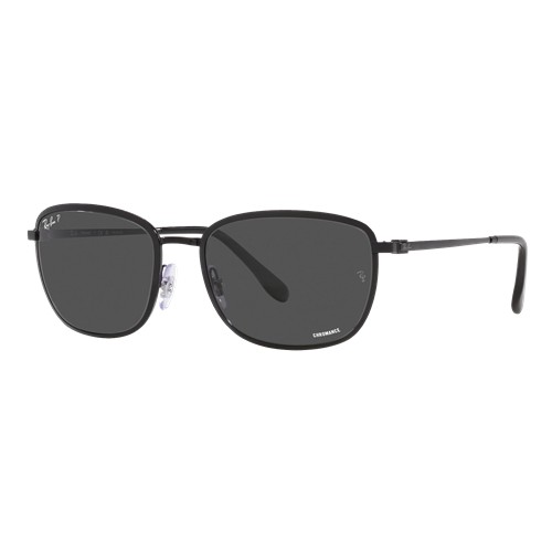 Ray-Ban Polarized RB3705 Chromance Sunglasses, Black/Polarized Grey Chromance, Size 57 Frame