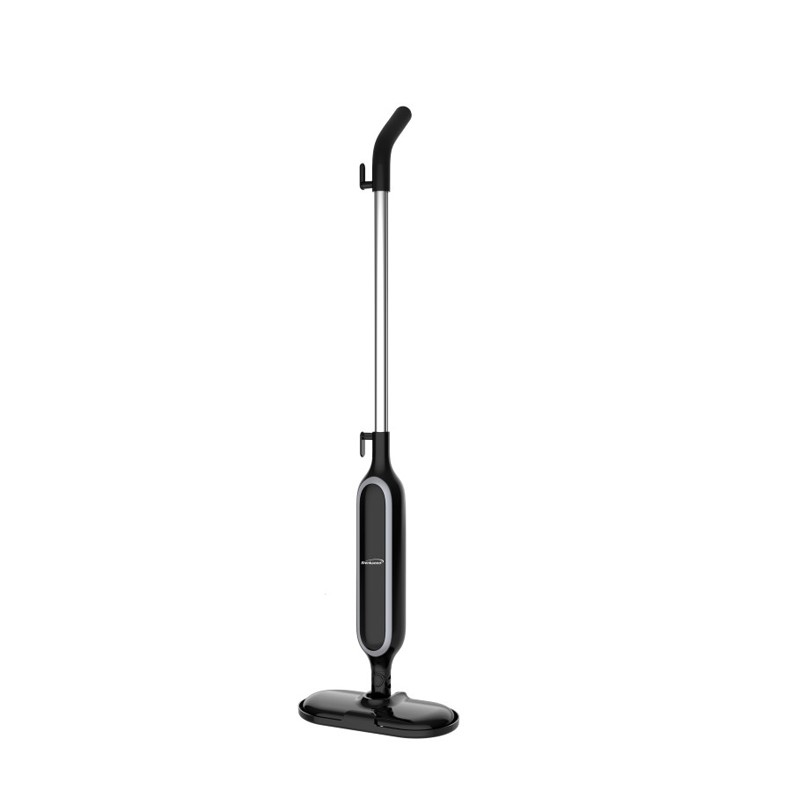 1100 - Watt Steam Mop Hard Floor Steamer Tile and Wood Cleaner - (Black)