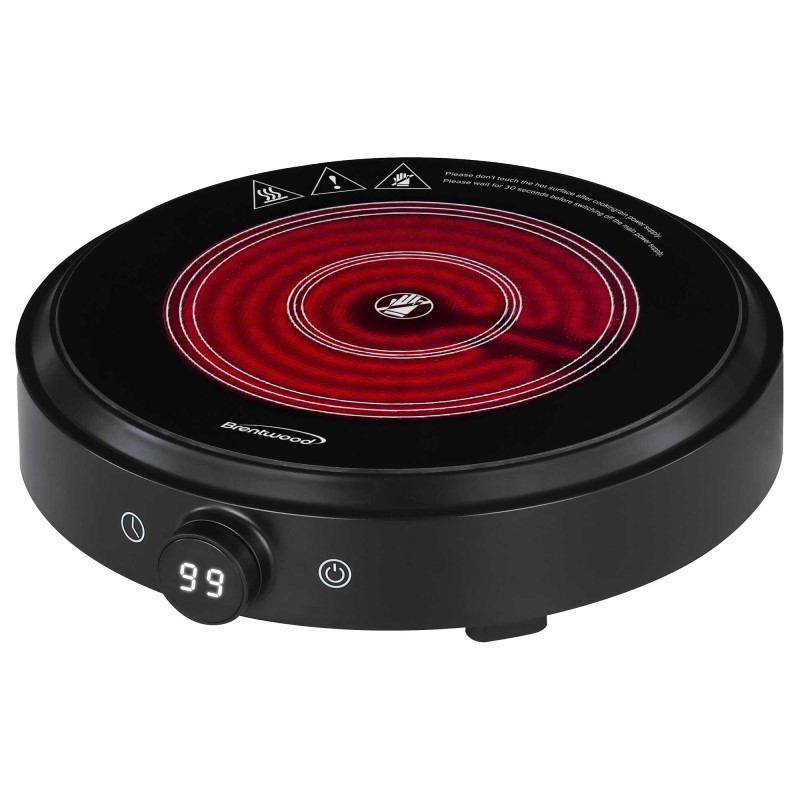 Countertop Infrared Single Burner - (Black)