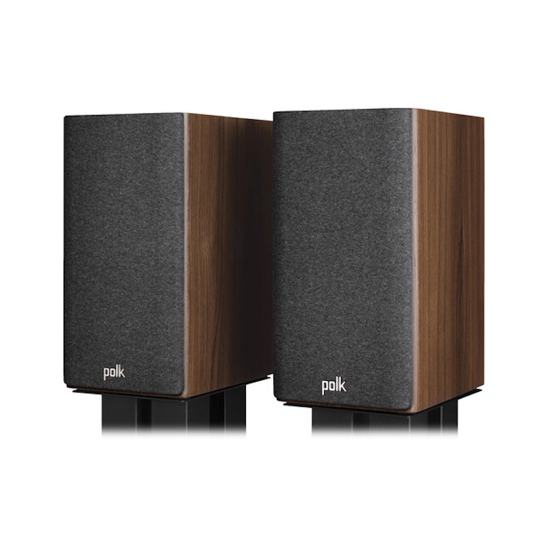Pair Brown R100 2-Way Bookshelf Speakers