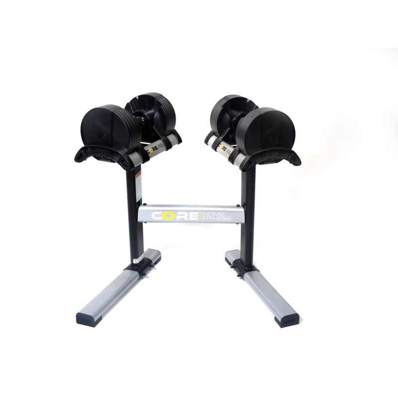 Adjustable Dumbbells & Stand
