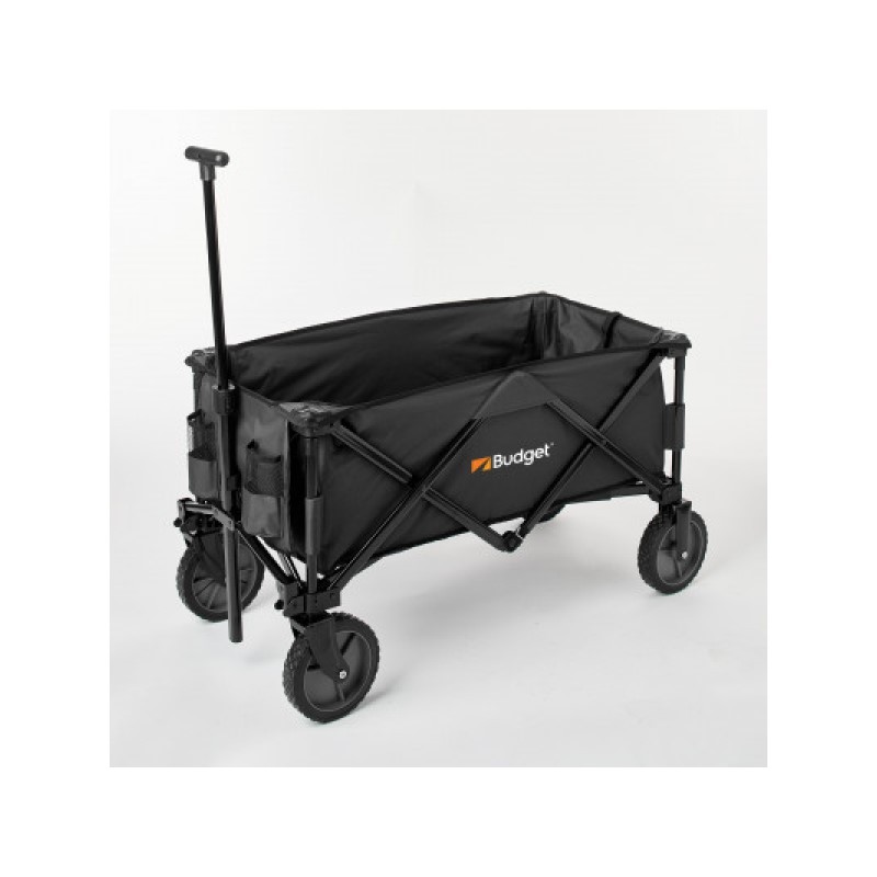 Compact Folding Beach Wagon - (Black)