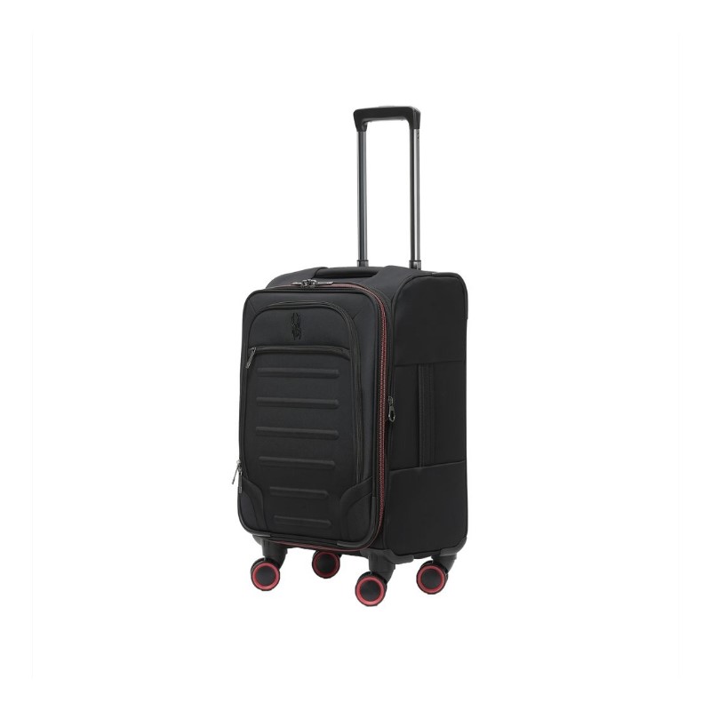 22Inch Pivot Softside Luggage - (Black)