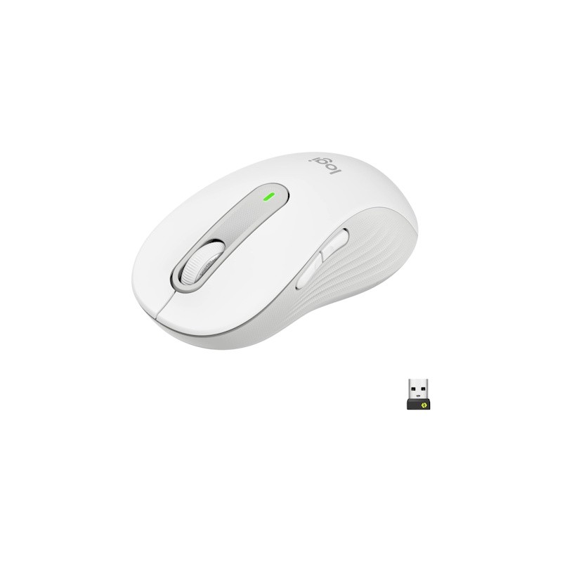 White Signature M650 L Wireless Mouse