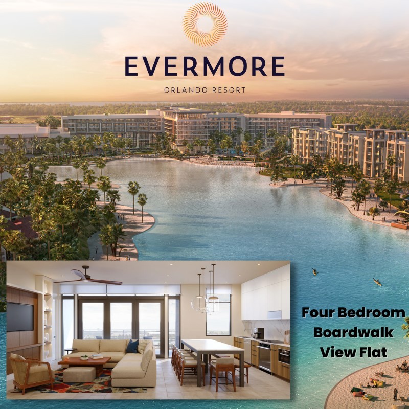 Orlando, Florida 3 Night Stay - 4 Bedroom/4 Bath Flat - Garden View