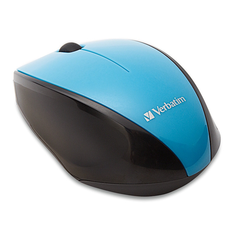 Blue Wireless Notebook Multi-Trac Blue LED Mouse