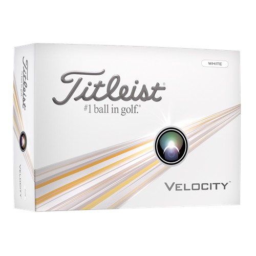 Titleist Velocity Golf Balls White, 2024
