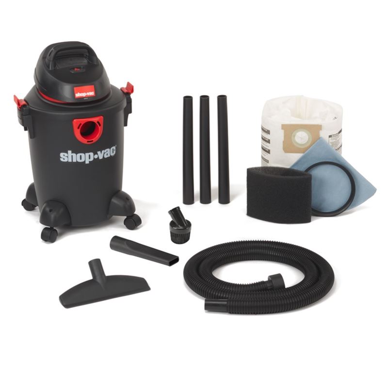 6 - Gallon Poly Dry Vacuum