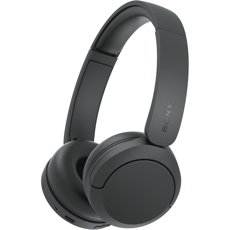 Black Wireless Headphones with Mic
