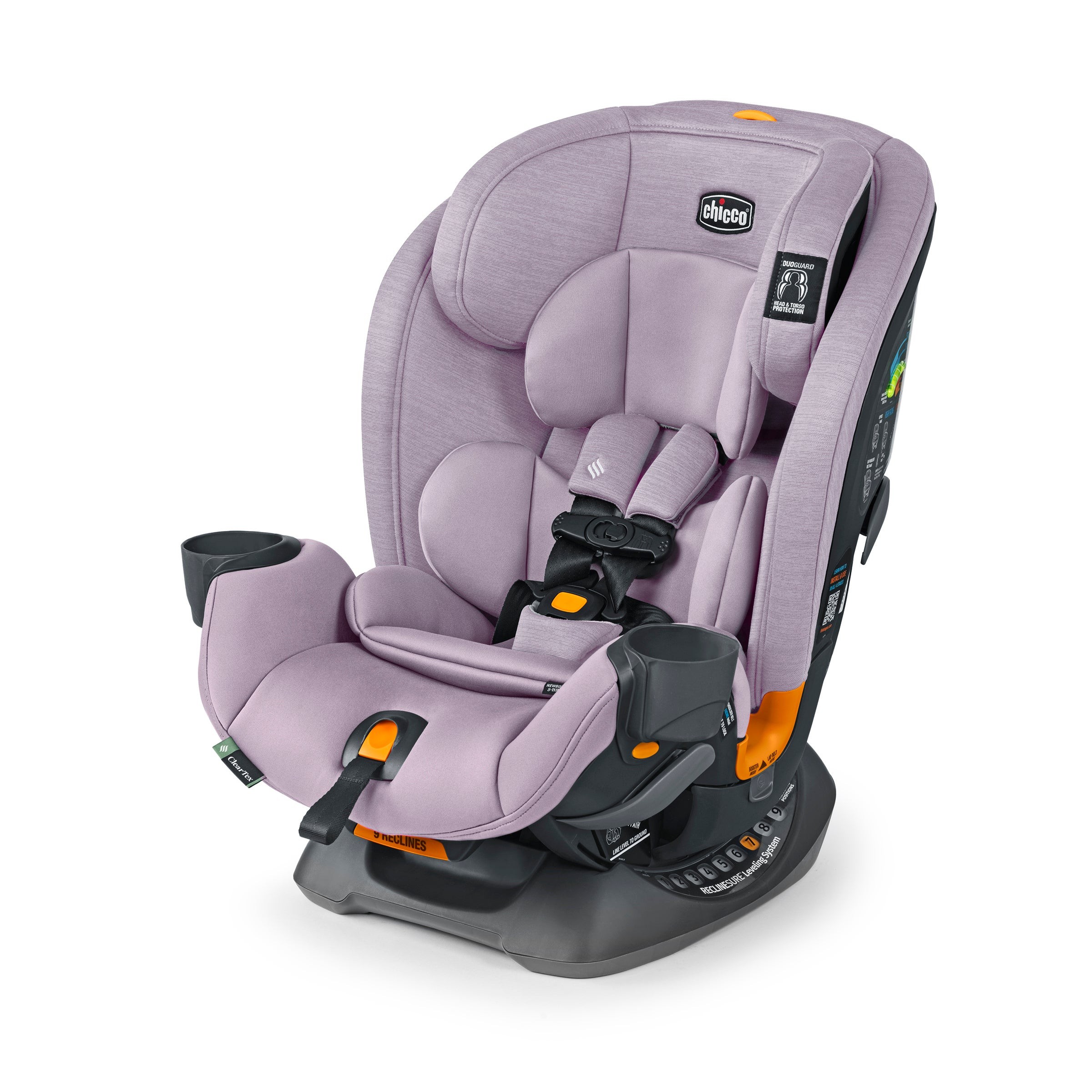 OneFit ClearTex All-In-One Car Seat Lilac