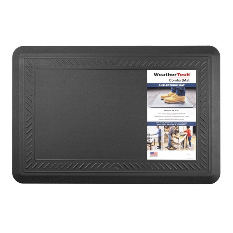 ComfortMat Bordered Design - (Black)