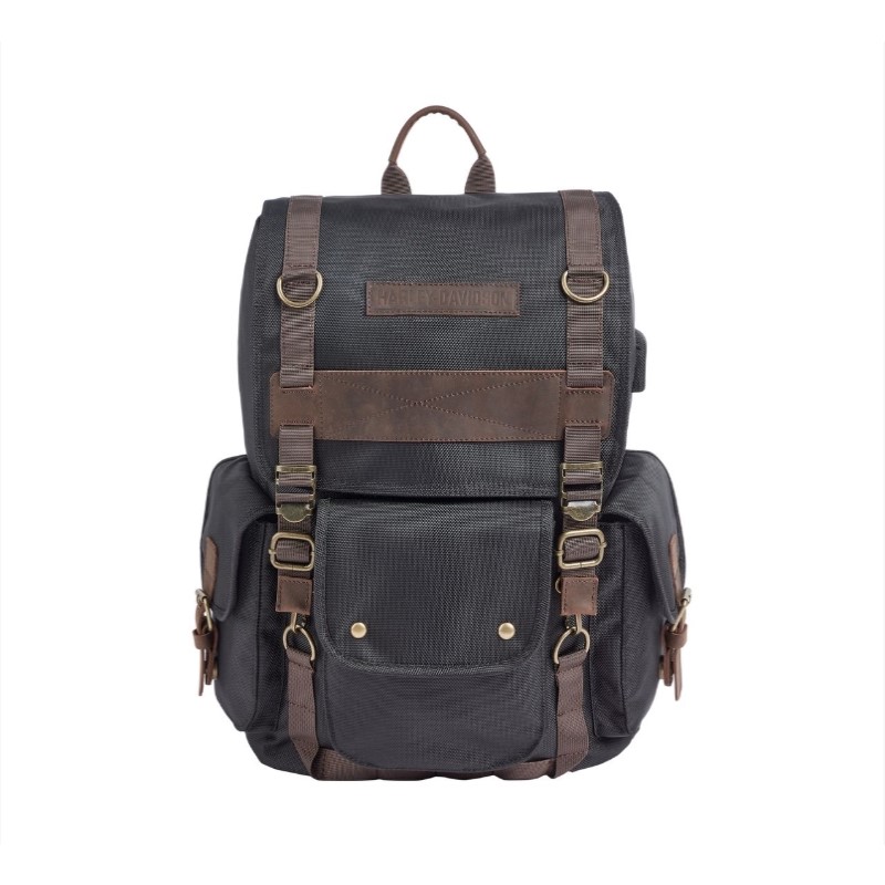 Ponderosa Backpack - (Black/Brown)