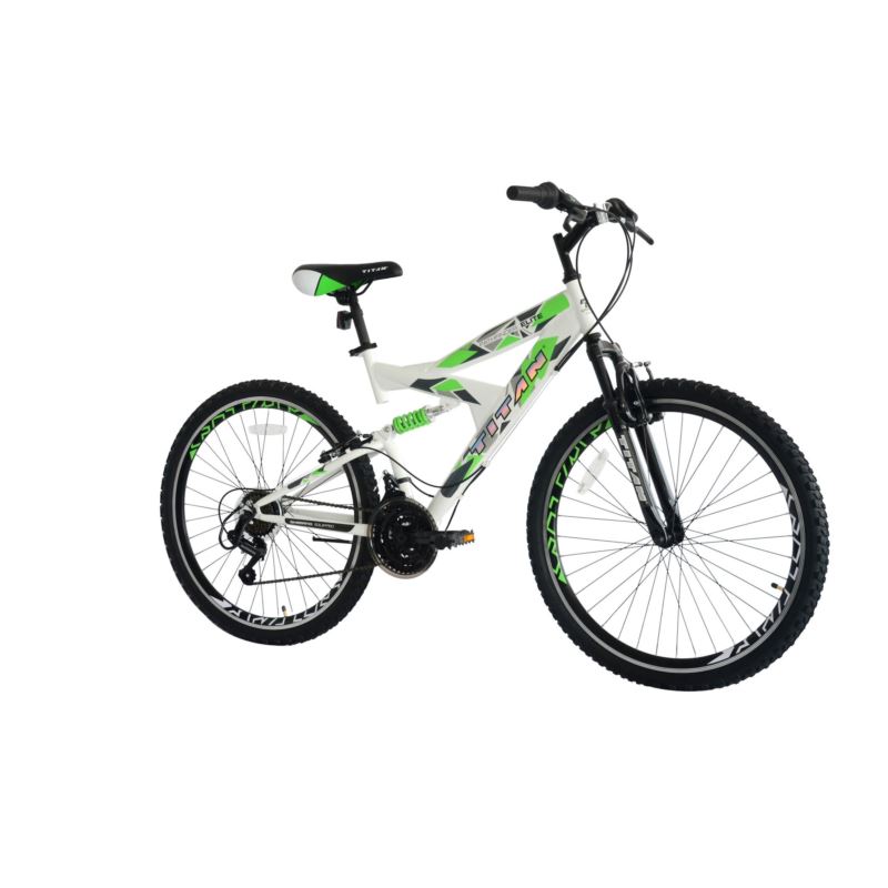 Titan Pathfinder Elite Bike - (Green Silver)