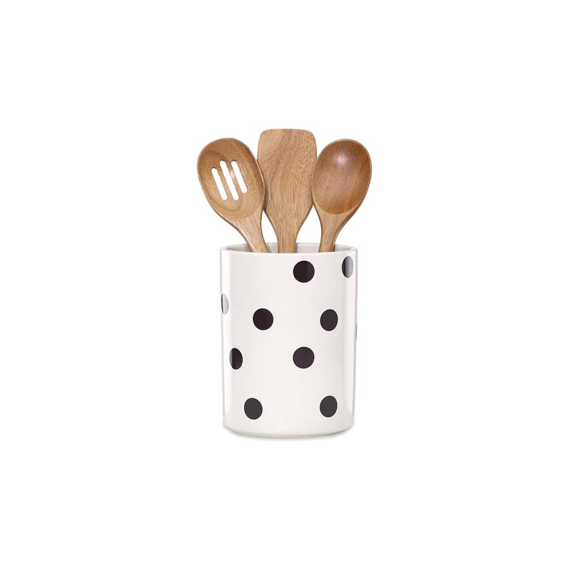 Deco Dot Utensil Crock