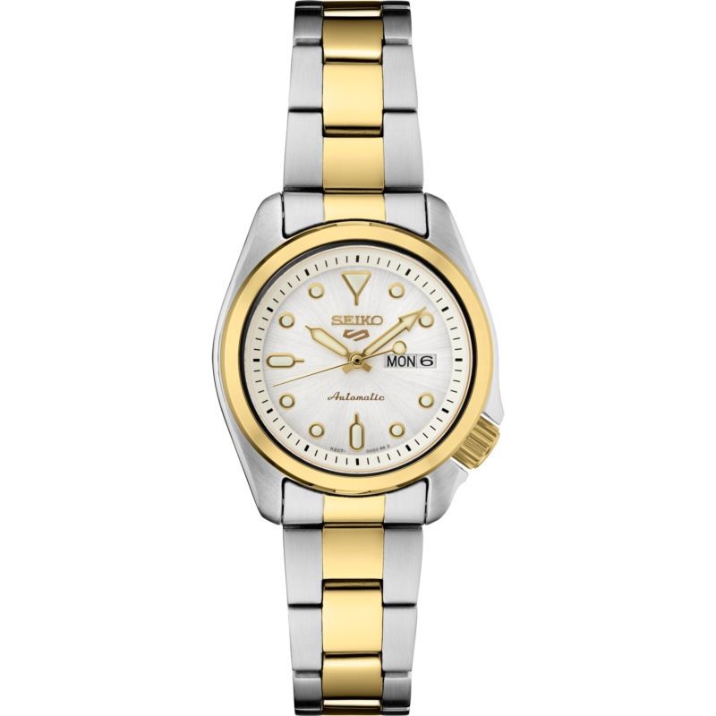 5 Sports SS TT Automatic Watch - White Dial