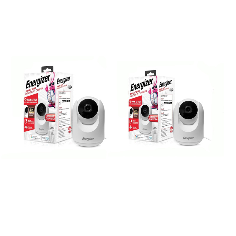 White Set of 2 Smart 2K Indoor Cameras