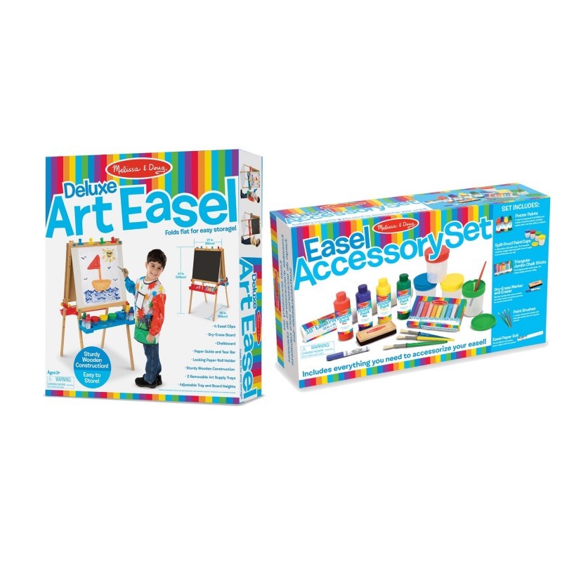 Deluxe Standing Easel with Accessories
