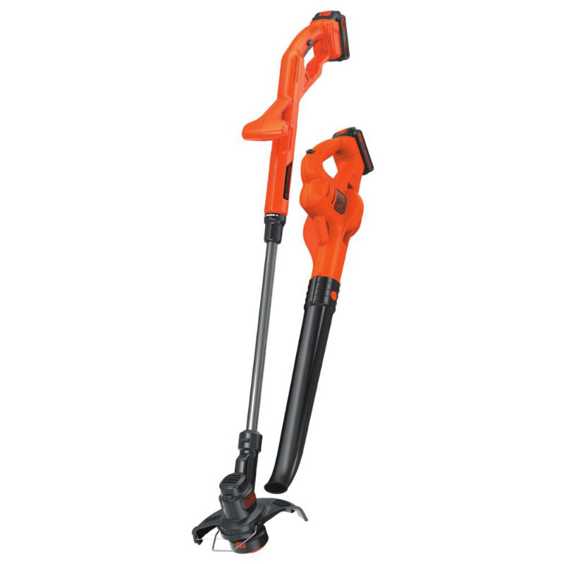 20 Volt Max Lithium 10 Inch String Trimmer Sweeper Combo Kit