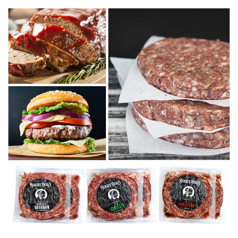 Boozy Burger Variety - (6 lbs)