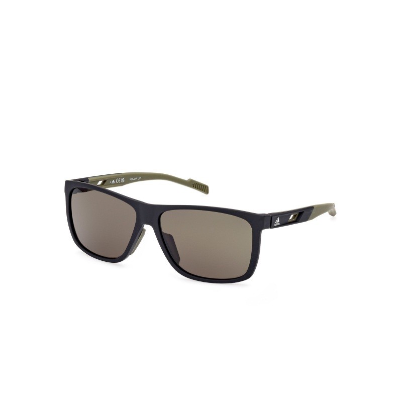 Matte black Geometric Sunglasses