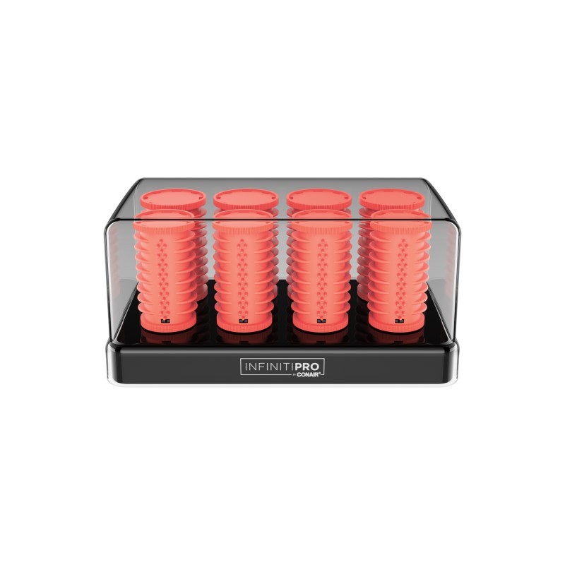 InfinitiPRO 8-Pc. Color-Changing Hot Rollers - (Pink)