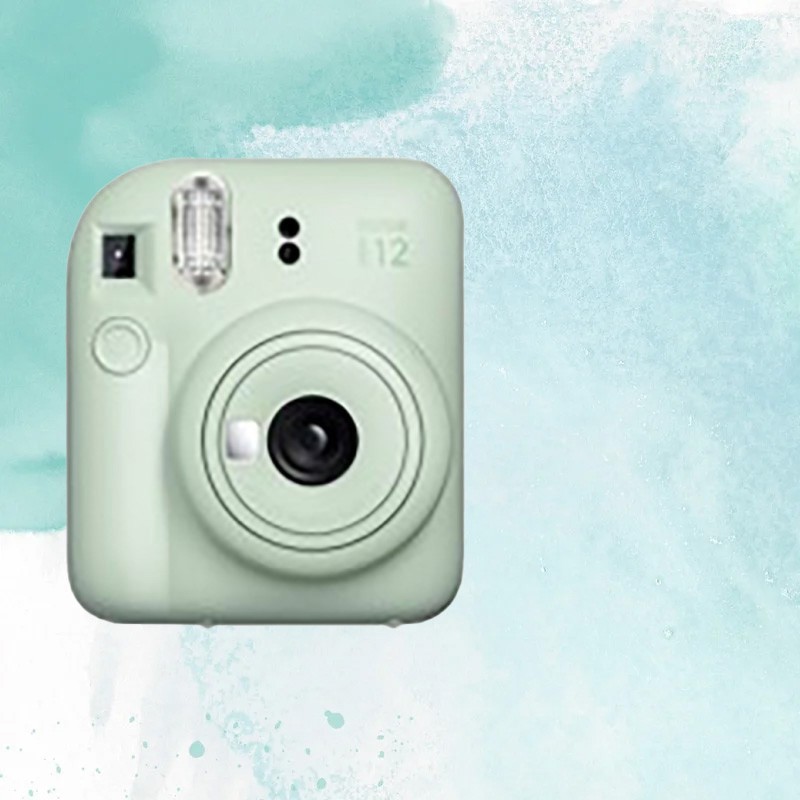 FUJI MINI 12 INSTAX CAM (MINT GREEN) KIT