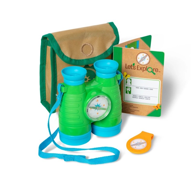 Let's Explore Binoculars & Compass Play Set