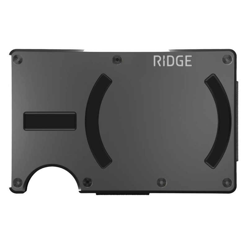 RIDGE WALLET FOR MAGSAFE - Gunmetal - Cash Strap