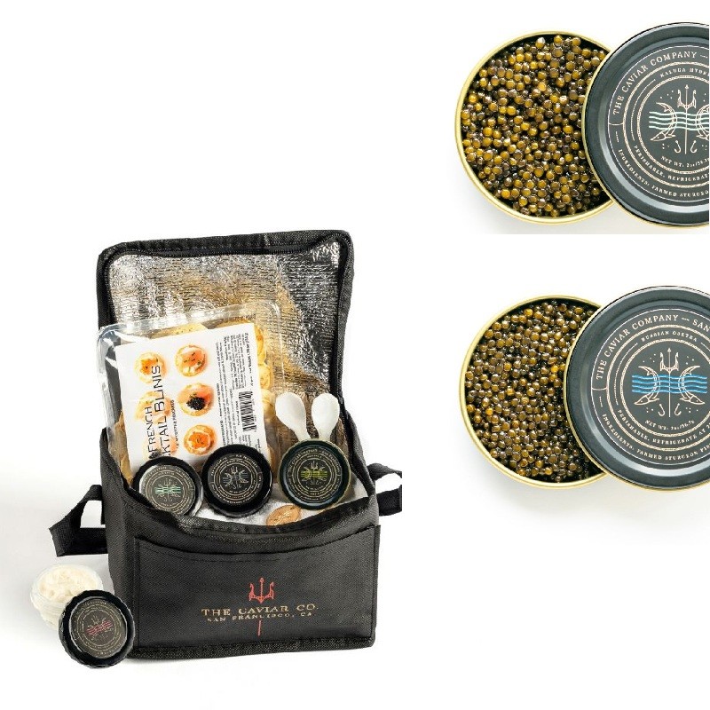 1 oz Kaluga Hybrid & 1 oz Osetra Caviar