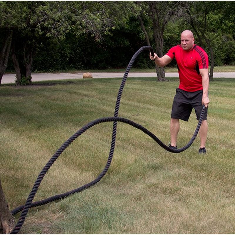 40 Foot - Long Fitness Training Rope - (1.5 Inch Diameter)