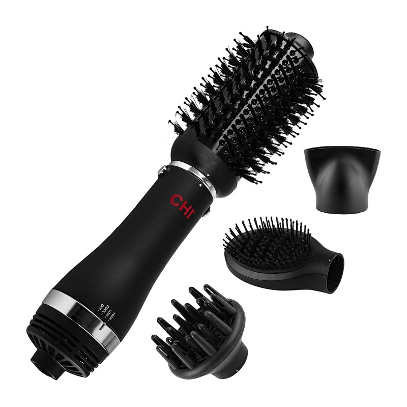 Volumizer 4 in 1 Blowout Brush - (Black)