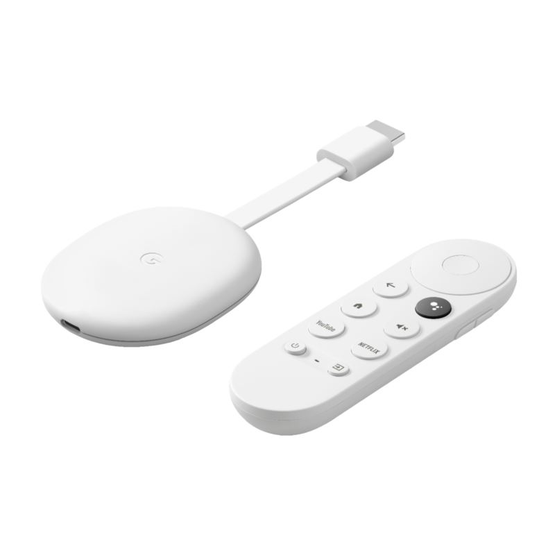 Chromecast Ultra 4k - (White)