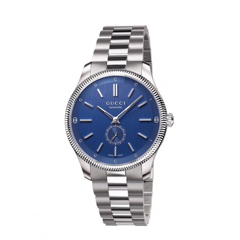 Gucci G-Timeless Blue Dial Stainless Steel Watch 40mm