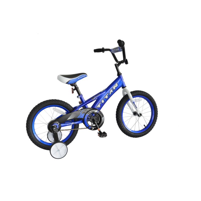 16 - Inch Blue Titan Champion BMX Bike - (Blue)