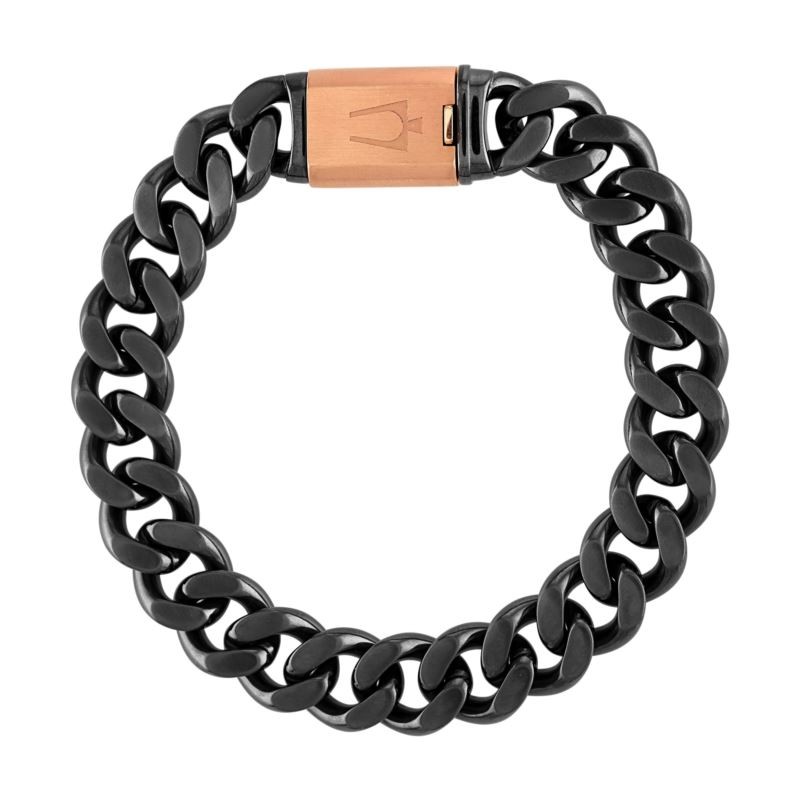 Latin GRAMMY Gray Rose-Gold Chain Bracelet 8.5 Inch