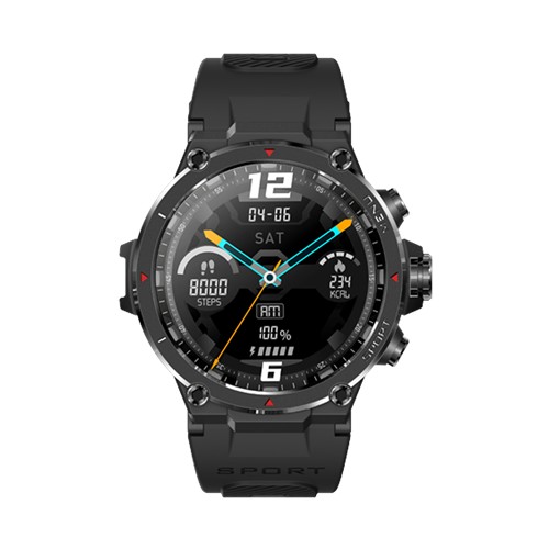 Veho Kuzo F1-S GPS Sports Smartwatch Black