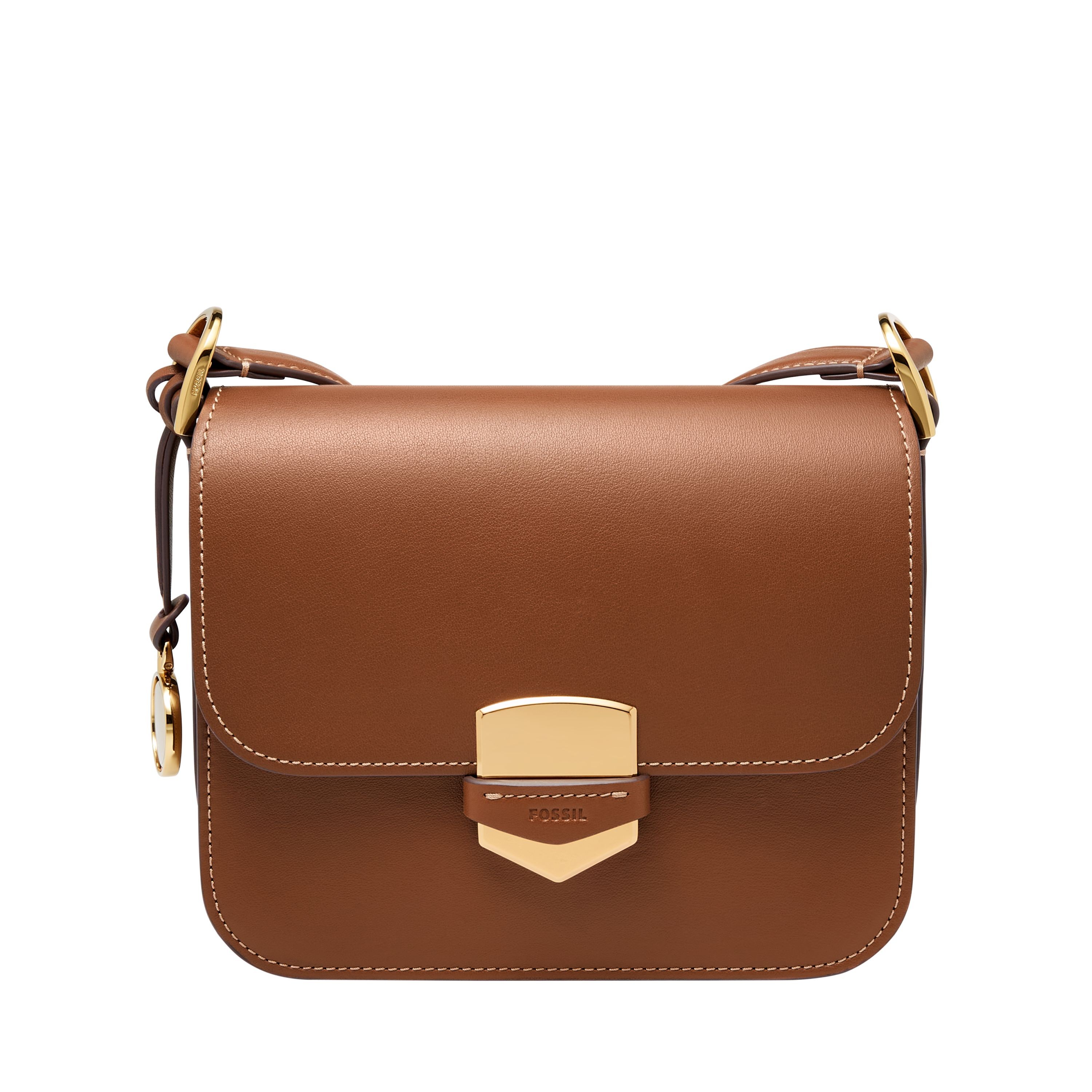 Lennox Flap Crossbody - (Brown)