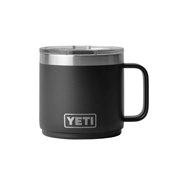 YETI Rambler 14 oz. Stackable Mug with Magslider Lid - Black