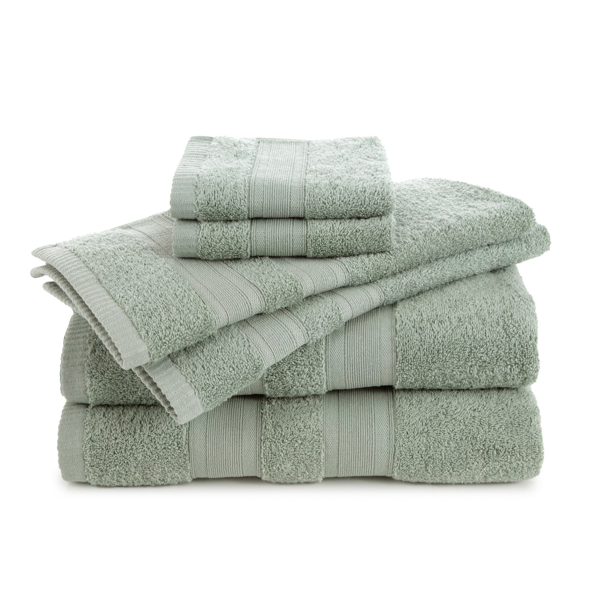 Moss green towels online