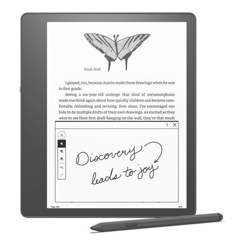 Amazon Kindle Scribe 64GB Tungsten, includes Premium Pen (1st Generation)
